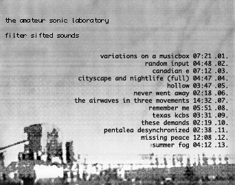 filter sifted sounds